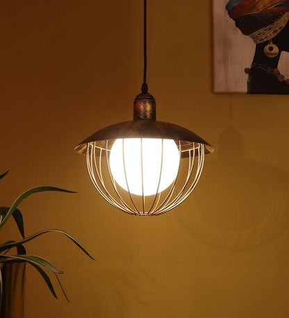 Eliante Etotlee Antique Gold Iron Hanging Light 1120-1LP