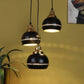 Eliante Marine Black And Gold Iron Hanging Light 1121-3LP