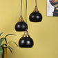 Eliante Marine Black And Gold Iron Hanging Light 1121-3LP