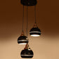 Eliante Marine Black And Gold Iron Hanging Light 1121-3LP