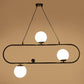 Eliante Akimbo Black Iron Hanging Light 1124-3LP