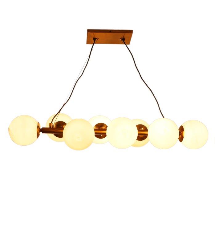 Eliante Aquiver Gold Iron Hanging Light 1125-8LP