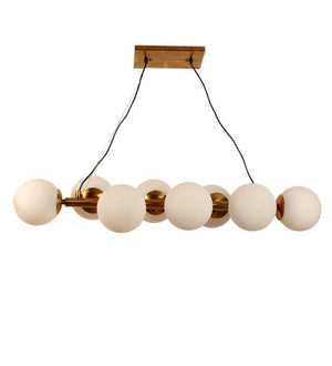 Eliante Aquiver Gold Iron Hanging Light 1125-8LP