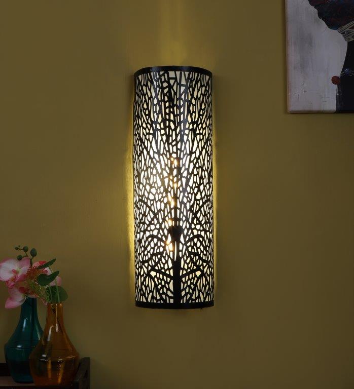 Eliante Saunter Black Iron Wall Light 1135-1W