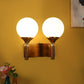 Eliante Serene Gold Iron Wall Light 1136-2W