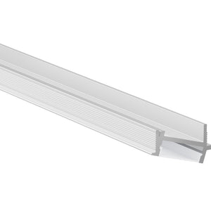 JS-JAS JSAS-Retail Recessed 01 Shelf Light Alluminium Profile For Strips 116-JAS-R3017