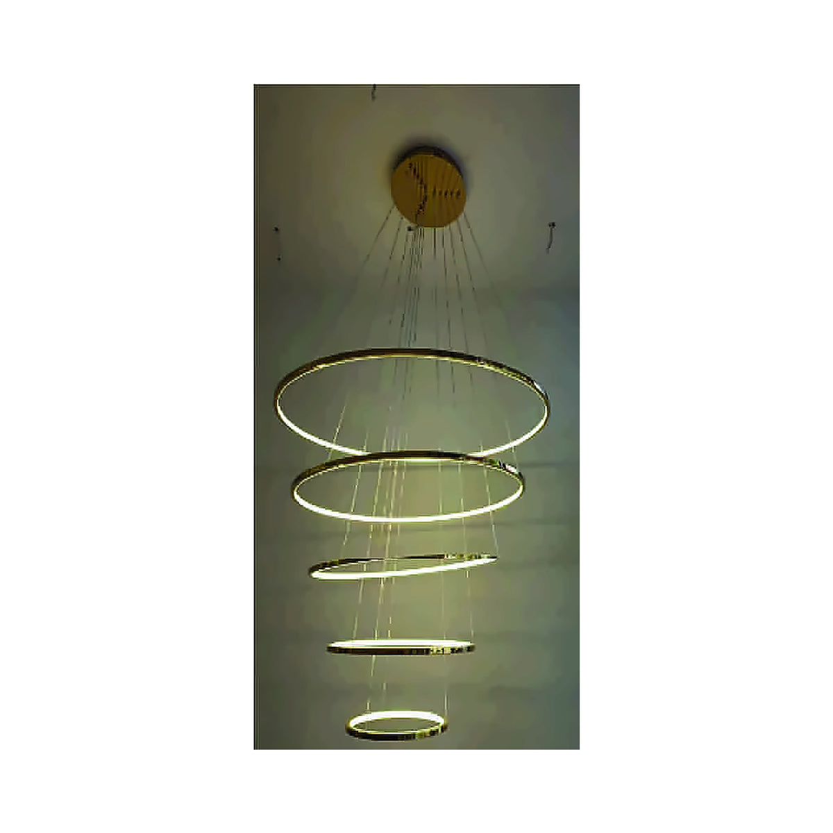 Eliante Multi LED Chandelier – Acrylic, Metal