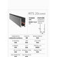 MTS 20 Surface Track 3M