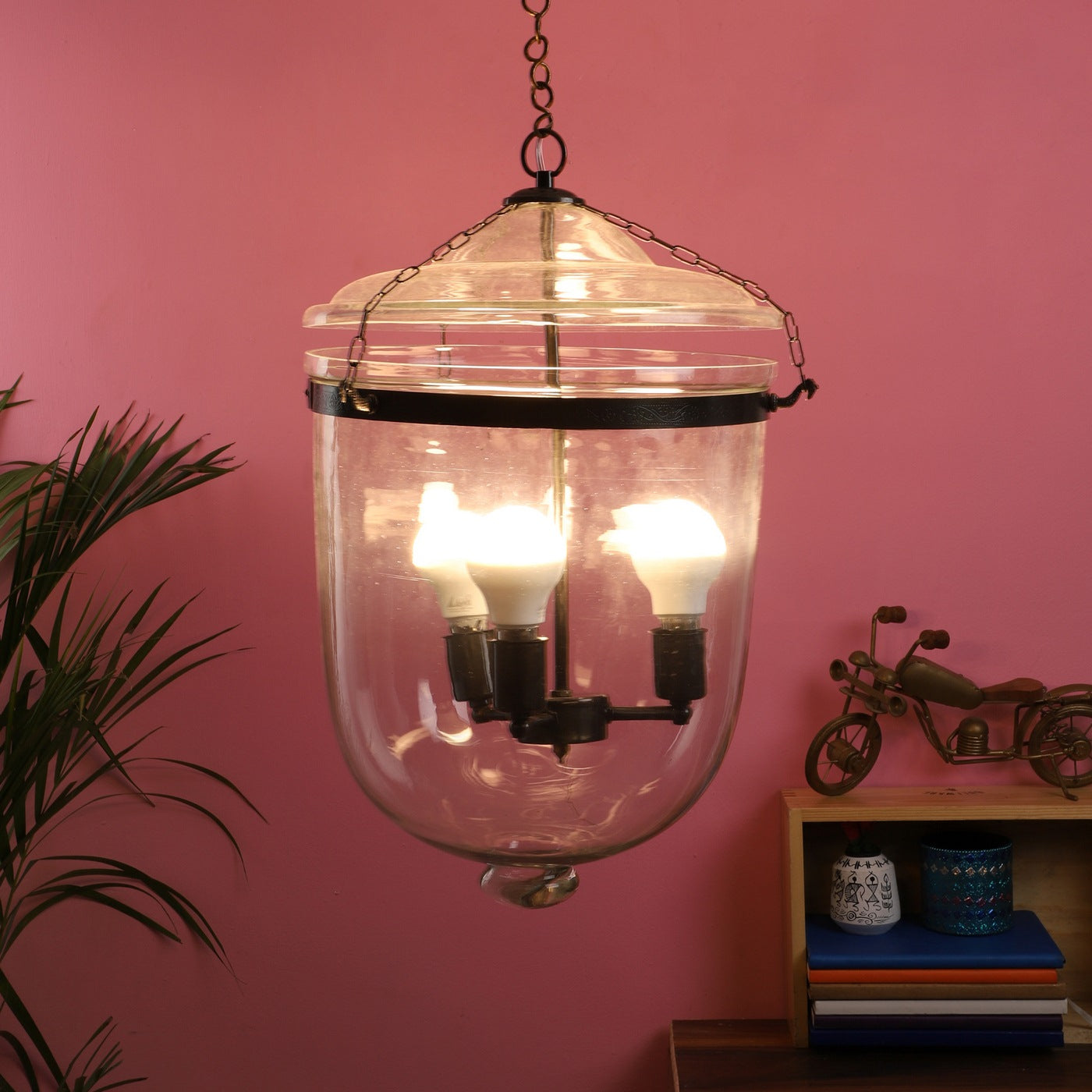 Golden Metal Wall Light -CYLENDER-BRASS-1W - Included Bulb