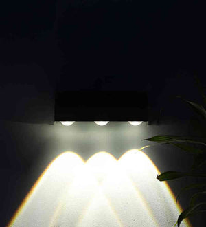 Flareon Grey Aluminium Wall Light  | Inbuilt LED | Included Bulb | Eliante by Jainsons Lights