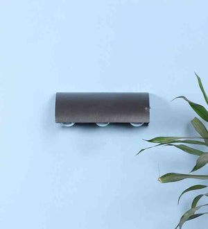 Flareon Grey Aluminium Wall Light  | Inbuilt LED | Included Bulb | Eliante by Jainsons Lights