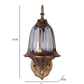 Shynix Copper Iron Wall Light  | E27 holder | Included Bulb | Eliante by Jainsons Lights