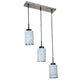 ELIANTE Cylender Black Iron Hanging Lights - 12044-3LP - without bulb