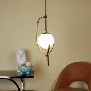 ELIANTE Ryaal Antique Gold Iron Hanging Lights - 12055-1LP - without bulb