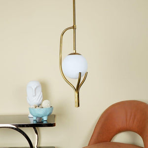 ELIANTE Ryaal Antique Gold Iron Hanging Lights - 12055-1LP - without bulb