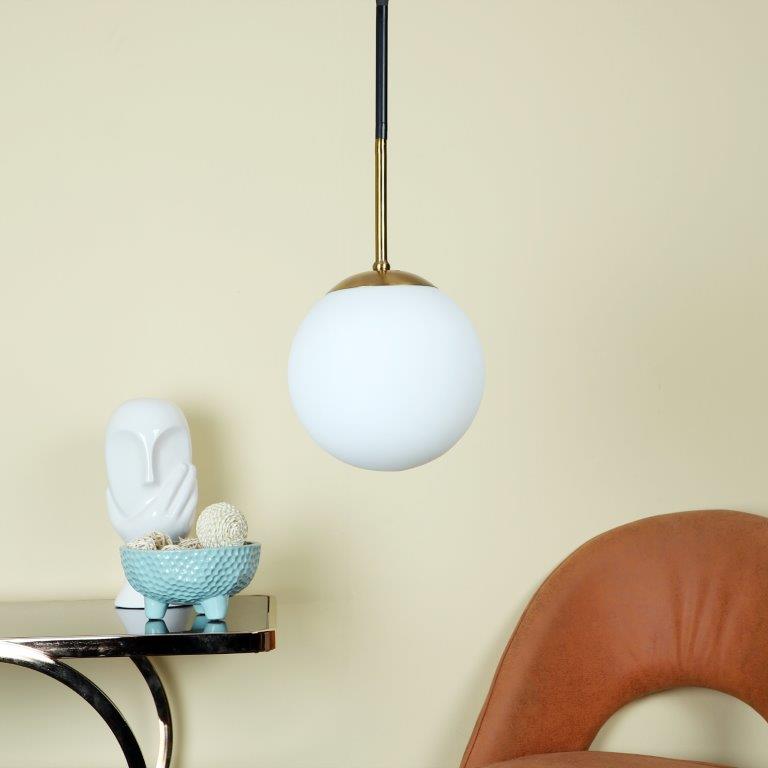 ELIANTE Global Black And Gold Iron Hanging Lights - 12056-1LP - without bulb