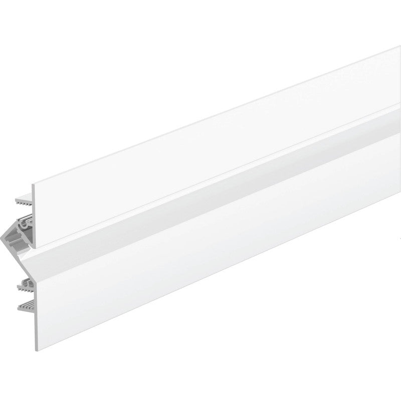 JS-JAS LP 0707 Small Foot Light Recessed Foot Light Alluminium Profile For Strips 124-JAS-R7018