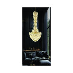 Eliante Sculptural Luxury Chandelier – White Glass, Metal