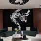 Abstract Amoeba Glass Cluster Chandelier – A Sculptural Statement for Double-Height Lobbies