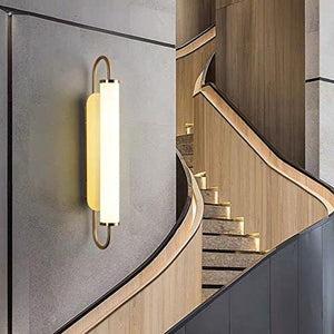 12W GOLD BODY ACRYLIC MODERN LED WALL LAMP BEDSIDE BATHROOM MIRROR LIGHT