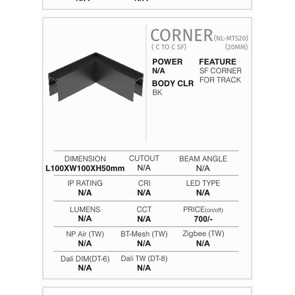 Surface Corner C-to-C