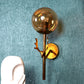 ELIANTE Antique Gold Iron Wall Light - 1322-1W