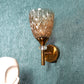 ELIANTE Antique Gold Iron Wall Light - 1324-1W