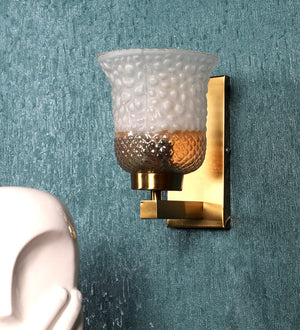 ELIANTE Antique Gold Iron Wall Light - 1325-1W