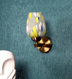 ELIANTE Antique Gold Iron Wall Light - 1326-1W