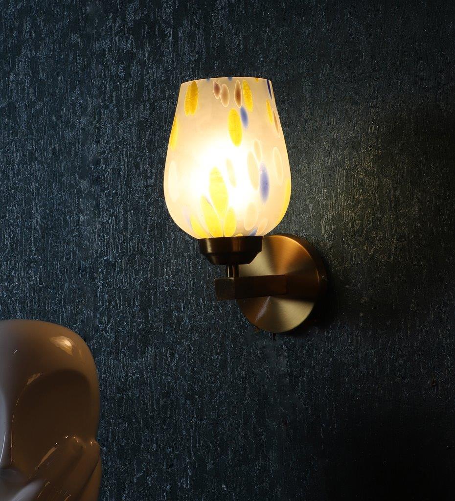 ELIANTE Antique Gold Iron Wall Light - 1326-1W