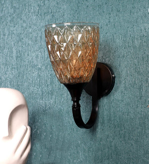 ELIANTE Black Iron Wall Light - 1327-1W