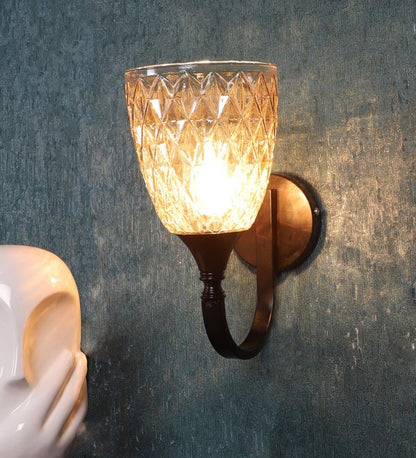 ELIANTE Black Iron Wall Light - 1327-1W