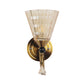 Gold Metal Wall Light - 1336-1w - Included Bulb