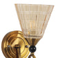 Gold Metal Wall Light - 1336-1w - Included Bulb