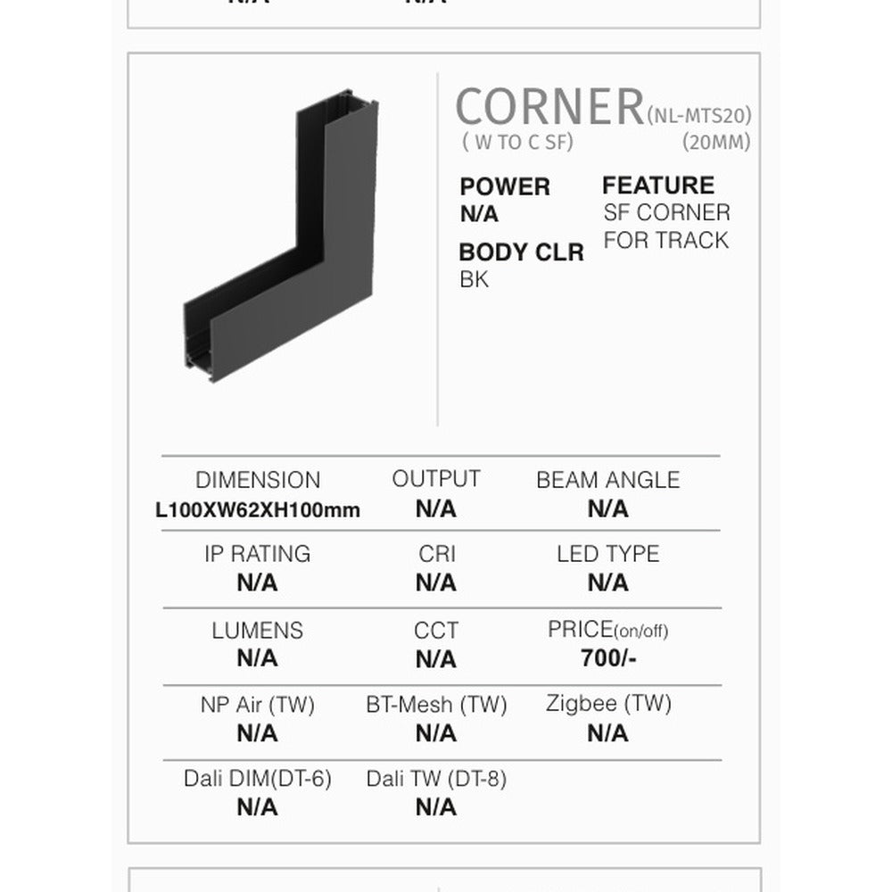 Surface Corner W-to-C