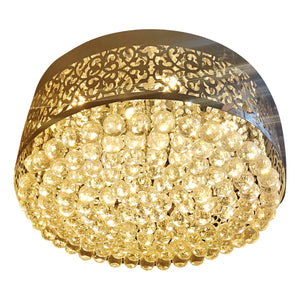 1510022 laser Cut Round Crystal Chandelier