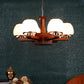 ELIANTE Brown Wood candiler - 1515-6LP
