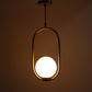 Golden  Metal  Hanging Light-1516-H-Rec-1lp - Included Bulb