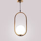Golden  Metal  Hanging Light-1516-H-Rec-1lp - Included Bulb
