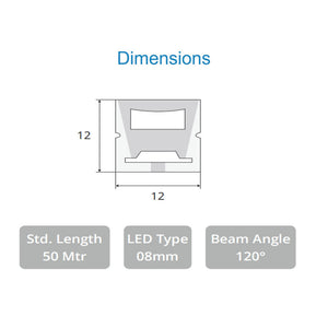 JS-JAS Top View Top View Verticle Bend Flexible Silicon Linear Profile For Strip 156-JAS-F1212