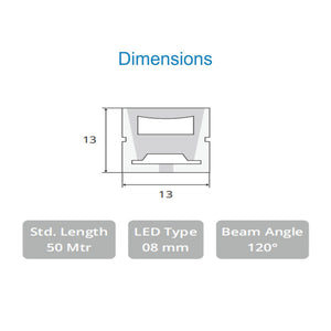 JS-JAS Top View Top View Verticle Bend Flexible Silicon Linear Profile For Strip 157-JAS-F1313