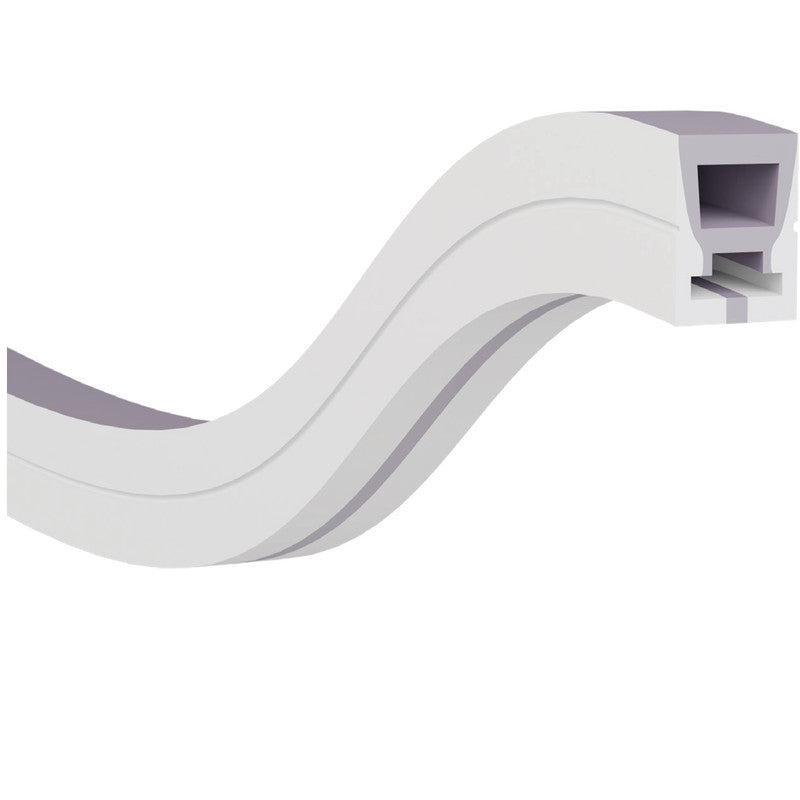 JS-JAS Top View Top View Verticle Bend Flexible Silicon Linear Profile For Strip 159-JAS-F1616