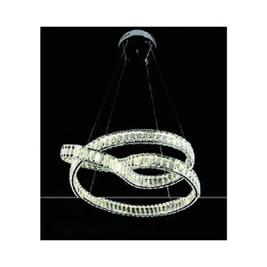 Eliante French Intertwined Crystal Chandelier – Clear, Metal