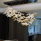 Frangipani Blossom Glass Chandelier – A Statement Piece for Double-Height Interiors