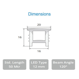 JS-JAS Top View Top Cover Side Bend Flexible Silicon Linear Profile For Strip 165-JAS-F2016