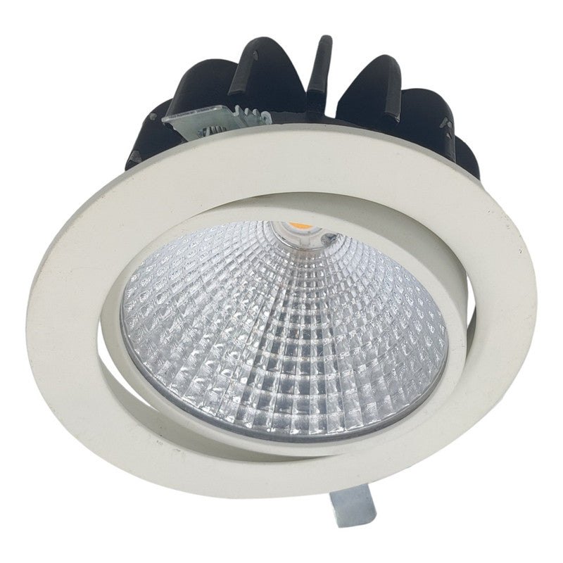 1708-30w-Body white Cob Downlight