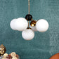ELIANTE Black and Gold Iron candiler - 1718-5LP