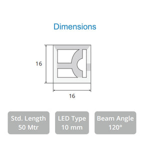 JS-JAS Side View Side View Side Bend Flexible Silicon Linear Profile For Strip 172-JAS-F1616