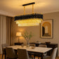 Black Mamba Luxury K9 Crystal LED Chandelier Series | Round, Rectangle & Double Height Designs