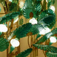Bird of Paradise Glass Wall Chandelier – An Illuminated Botanical Sculpture